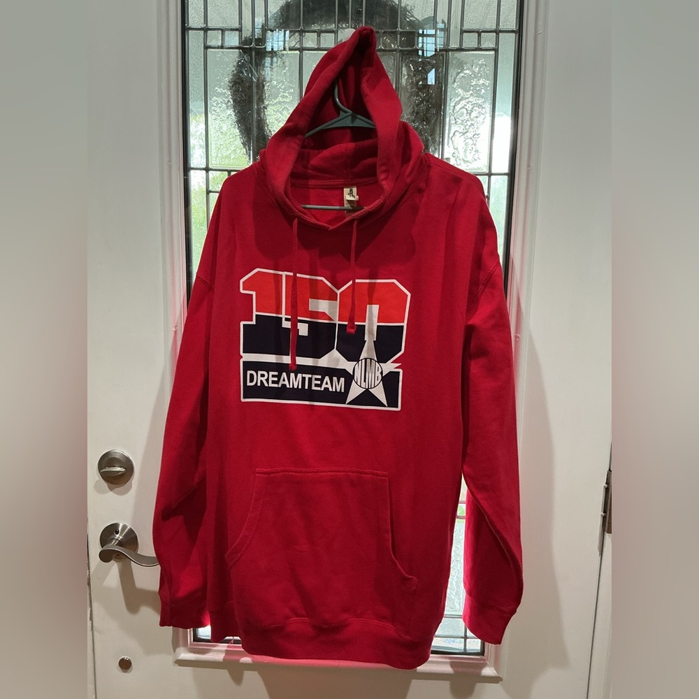 Men’s XL Red Dream Team Hoodie DP
